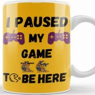 Baskı Dükkanı Game To Be Here Funny Video Gamer Humor Joke Gifts For Teenage Boys Kupa