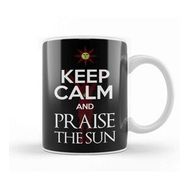 Baskı Dükkanı Games Keep Calm and Praise the Sun Kupa