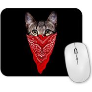 Baskı Dükkanı Gangster Cat Kedi Mouse Pad