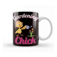 Baskı Dükkanı Gardening Chick Garden Lady Gardener Landscaper Lawn Plants Kupa
