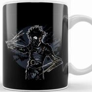 Baskı Dükkanı Gas Mask Scissorhands Kupa