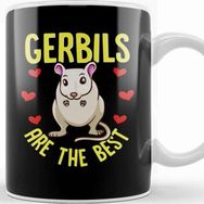 Baskı Dükkanı Gerbils Are The Best Awesome Gerbil Obsessed Kupa