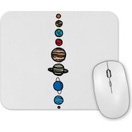 Baskı Dükkanı Gezegenler Mouse Pad
