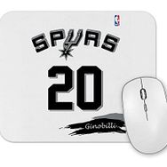 Baskı Dükkanı Ginobilli Branca Rox Ink Mouse Pad