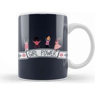 Baskı Dükkanı Girl Power Banner Jumping Girls Kupa