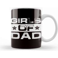Baskı Dükkanı Girls Of Dad Daughter Papa Father Daddy Stepdad Family Poppa Kupa Bardak