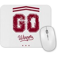 Baskı Dükkanı Go Winner Red Mouse Pad
