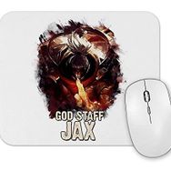 Baskı Dükkanı God Staff Jax Mouse Pad