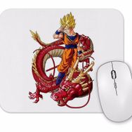 Baskı Dükkanı Goku Dragon Red Mouse Pad