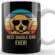 Baskı Dükkanı Goldendoodle Dad Hoodie Best Doodle Dad Ever Gift Köpek Kupa