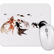 Baskı Dükkanı Goldfish Lover Hungry Goldfishes Mouse Pad