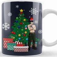 Baskı Dükkanı Gray Fullbuster Around The Christmas Tree Fairy Tail Kupa