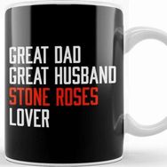 Baskı Dükkanı Great Dad Husband Stone Roses Lover Kupa