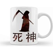 Baskı Dükkanı Grim Reaper Shinigami Japan Kupa
