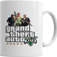 Baskı Dükkanı Gta 5 Estrelas Sihirli Porselen Kupa