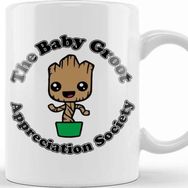 Baskı Dükkanı Guardians of the Galaxy Baby Groot Appreciation Society Kupa