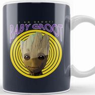 Baskı Dükkanı Guardians of the Galaxy Baby Groot I Am Retro Groot Kupa