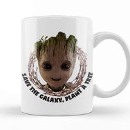 Baskı Dükkanı Guardians of The Galaxy Baby Groot Save The Galaxy Kupa