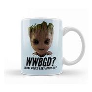 Baskı Dükkanı Guardians of The Galaxy What Would Baby Groot Do Kupa