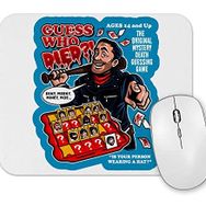 Baskı Dükkanı Guess Who Died Mouse Pad