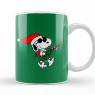 Baskı Dükkanı Guitar Christmas Kupa