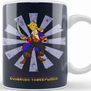 Baskı Dükkanı Guybrush Threepwood Retro Japanese Kupa