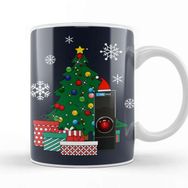 Baskı Dükkanı Hal 9000 Around The Christmas Tree 2001 A Space Odyssey Kupa