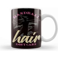 Baskı Dükkanı Handball Hair Dont´s Care Handballer Ball Sports Team Coach Kupa