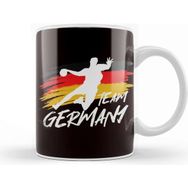 Baskı Dükkanı Handball Team Germany Flag Handballer Ball Sports Player Kupa