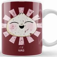 Baskı Dükkanı Happy Bao Bun Retro Japanese Kupa