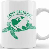 Baskı Dükkanı Happy Earth Day Kupa