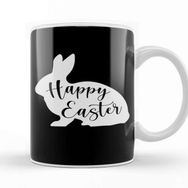 Baskı Dükkanı Happy Easter Egg Bunny Rabbit Kupa