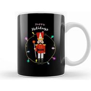 Baskı Dükkanı Happy Holidays Nutcracker 01 Kupa