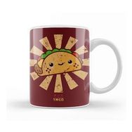 Baskı Dükkanı Happy Taco Retro Japanese Kupa