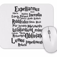 Baskı Dükkanı Harry Potter Spells Mouse Pad