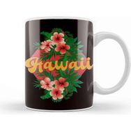 Baskı Dükkanı Hawaii Flowers Hibiscus Island Vacation Ocean Traveler Beach Kupa