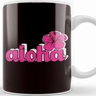 Baskı Dükkanı Hawaii Hibiscus Aloha Ocean Island Summer Travel Beach Trip Kupa