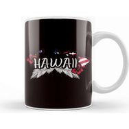 Baskı Dükkanı Hawaii Hibiscus Island Ocean Summer Aloha Vacation Traveler Kupa