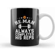 Baskı Dükkanı He Man Always Completes His Reps Masters Of The Universe Kupa