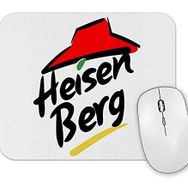 Baskı Dükkanı Heisenberg Breaking Bad Logo Pizza Mouse Pad
