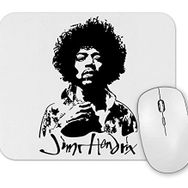 Baskı Dükkanı Hendrıx Mouse Pad