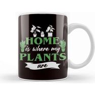 Baskı Dükkanı Home Is Where My Plants Are Planting Gardening Gardener Lawn Kupa