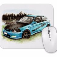 Baskı Dükkanı Honda Civic Mugen Mouse Pad