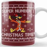 Baskı Dükkanı Hong Kong Phooey Super Number One Christmas Time Kupa