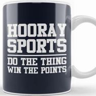 Baskı Dükkanı Hooray Sports Do The Thing Win The Points Sloga Kupa