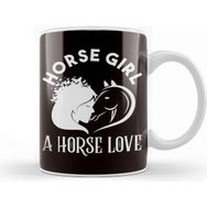Baskı Dükkanı Horse Girl Love Equestrian Sport Horses Riding Saddle Stable Kupa