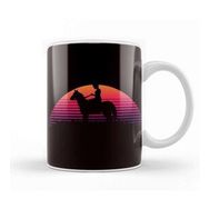 Baskı Dükkanı Horse Girl Sunset Equestrian Sport Horseshoe Stable Dressage Kupa