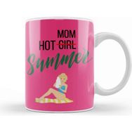 Baskı Dükkanı Hot Not Girl Mom Summer Kupa