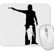 Baskı Dükkanı Hunt Or Be Hunted Mouse Pad