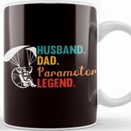 Baskı Dükkanı Husband Dad Paramotor Legend Father Paramotoring Ppg Pilot Kupa